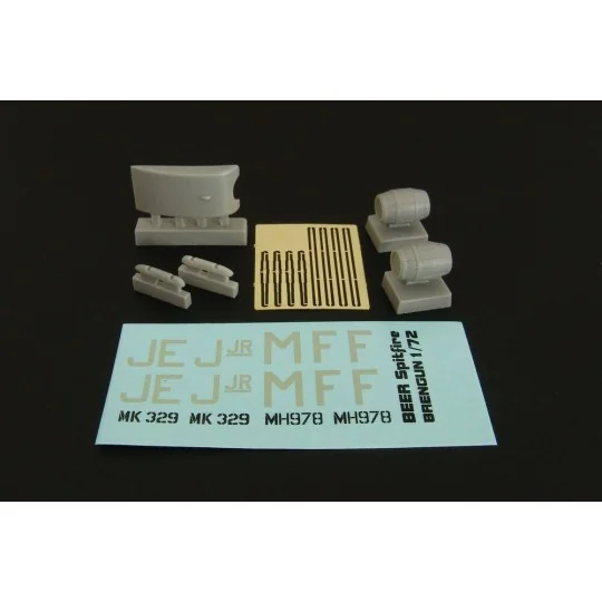 Beer Spitfire Mk IX, 1/72 - Brengun BRL72063