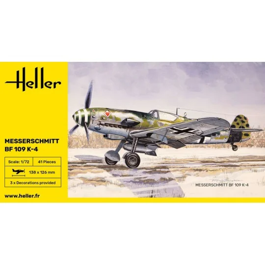 Messerschmitt Bf 109 K-4, 1/72 - Heller 80229