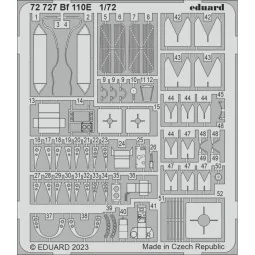 Bf 110E 1/72 for EDUARD - Eduard Accessories 72727