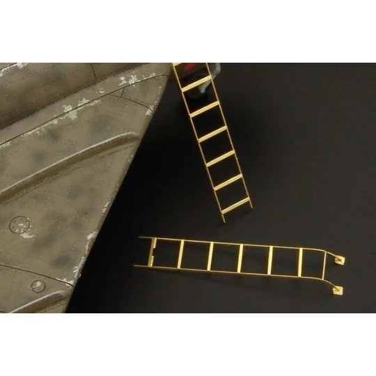 Step ladders Mig 15-Mig 17 (two type), 1/72 - Brengun BRL72077