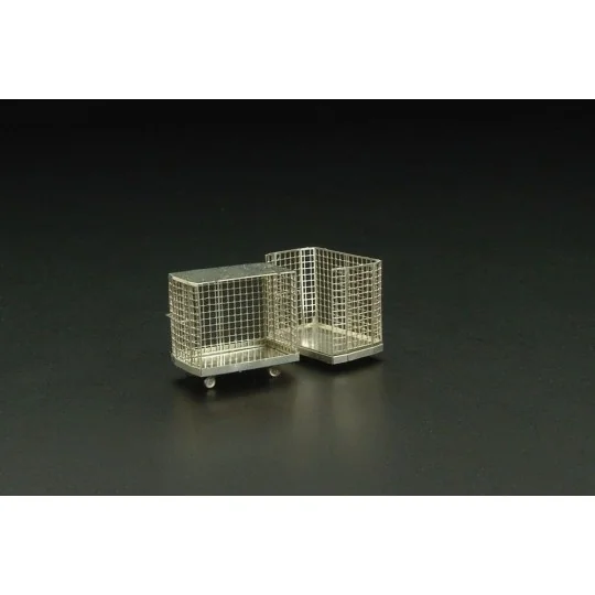 Baggage carts, 1/72 - Brengun BRL72085