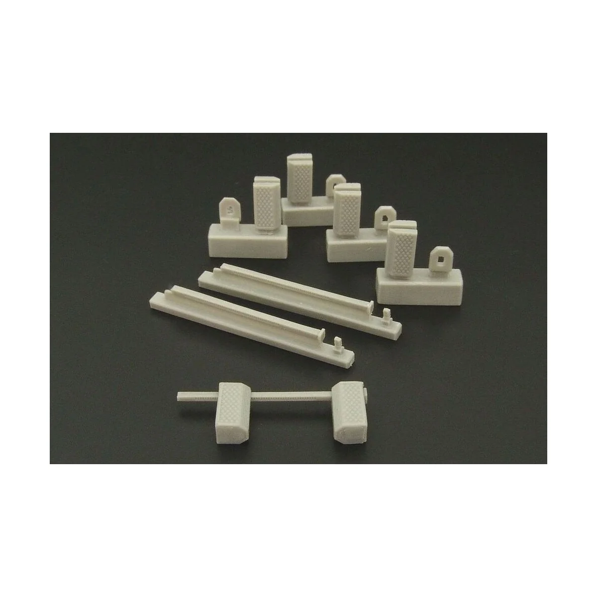 US Navy wheel chocks (modern), 1/72 - Brengun BRL72093