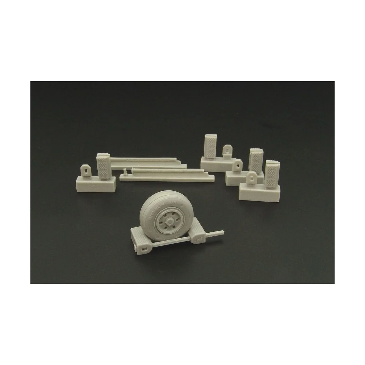US Navy wheel chocks (modern), 1/72 - Brengun BRL72093