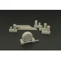 US Navy wheel chocks (modern), 1/72 - Brengun BRL72093