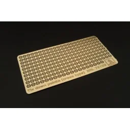 Tie down points (cross type) US aircraft carrier, 1/72 - Brengun BR... 2
