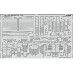 B-24H undercarriage, 1/72 - Eduard Accessories 72739