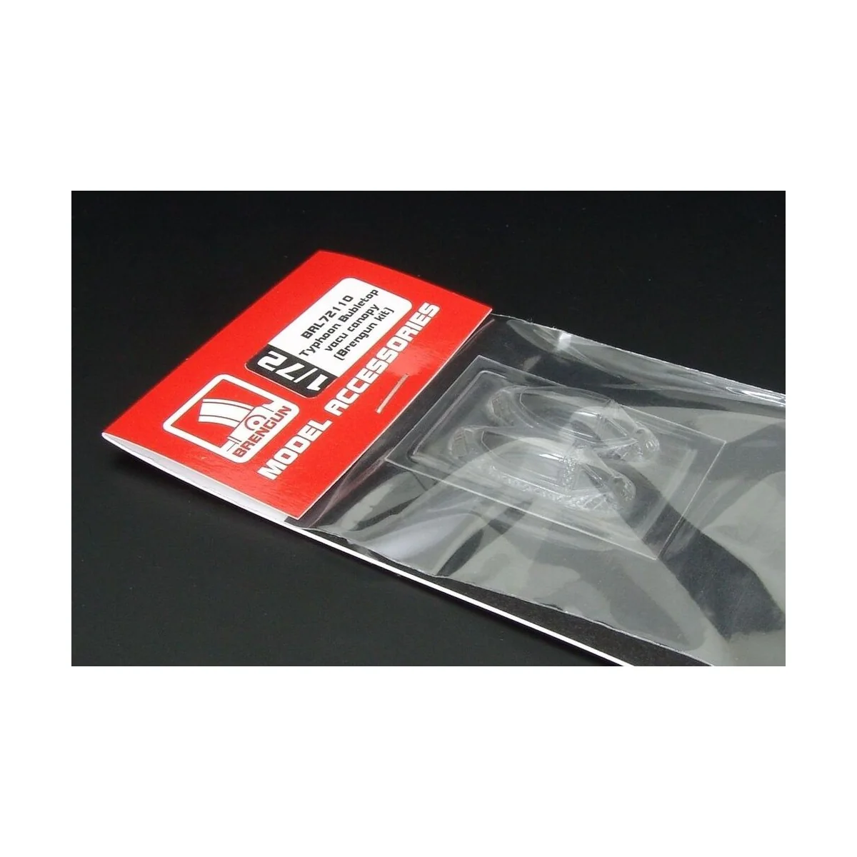 Typhoon Bubletop vacu canopy (Brengun kit), 1/72 - Brengun BRL72110