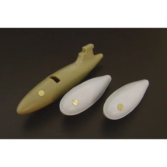 U S drop tanks caps, 1/72 - Brengun BRL72112