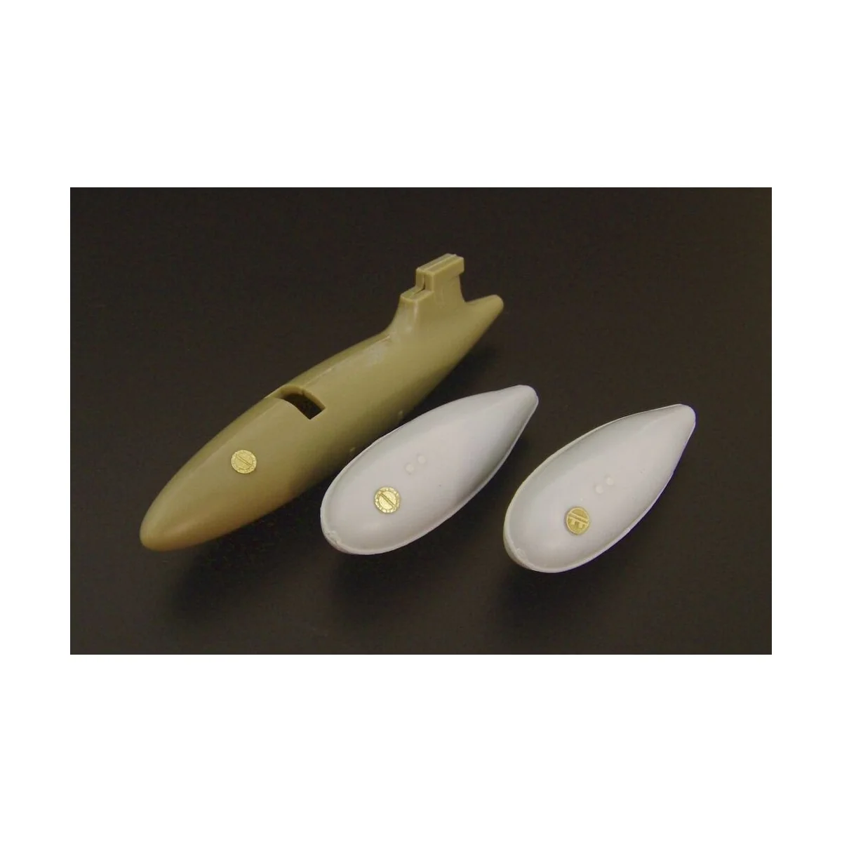 U S drop tanks caps, 1/72 - Brengun BRL72112