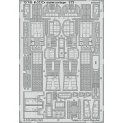 E-2C/C+ undercarriage HELLER - Eduard Accessories 72743