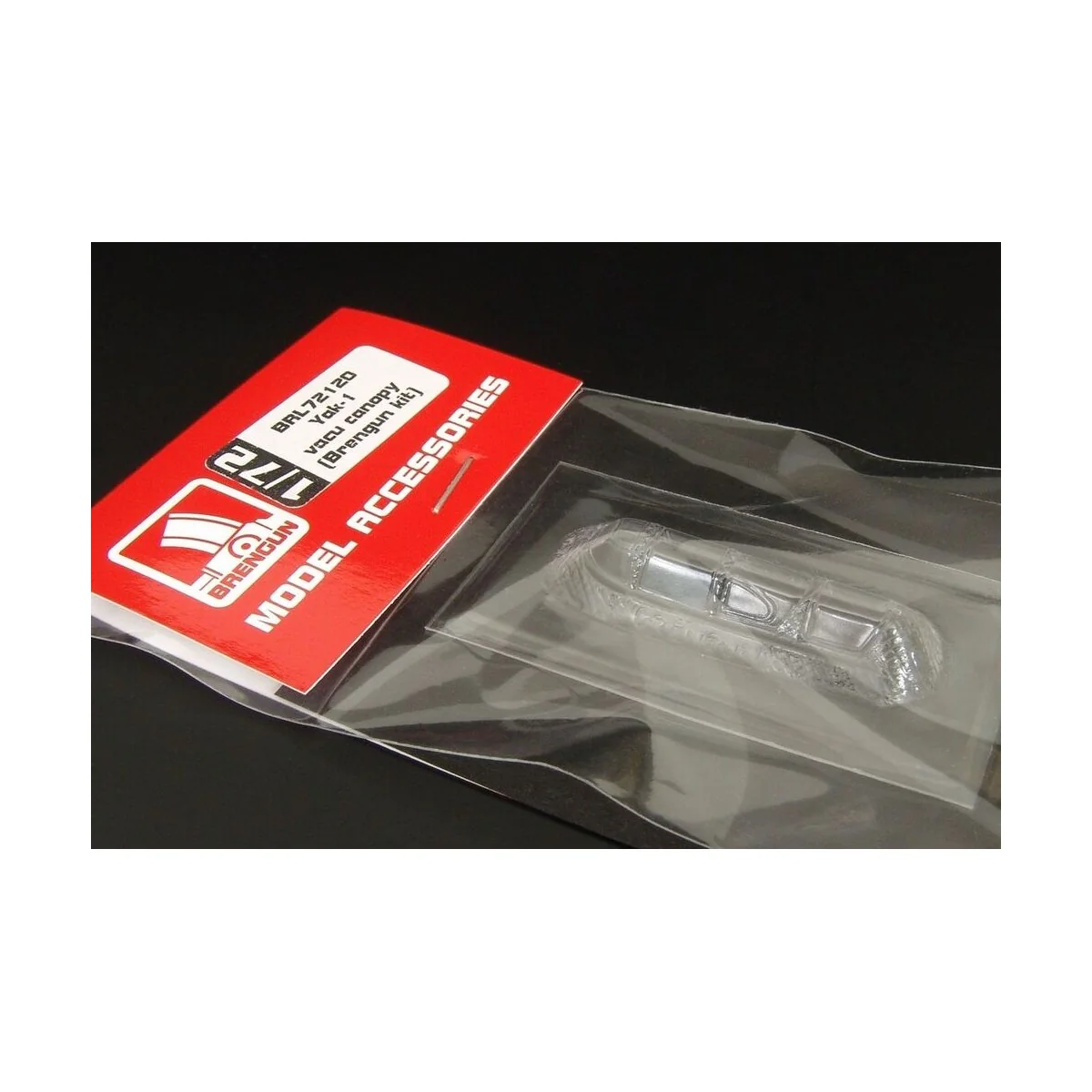 Yak-1 vacu canopy (Brengun kit), 1/72 - Brengun BRL72120