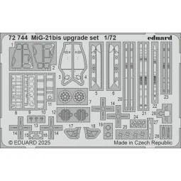 MiG-21bis upgrade set EDUARD, 1/72 - Eduard Accessories 72744