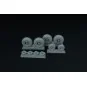 C-130 wheel set (with disc brakes) (Italeri), 1/72 - Brengun BRL72147