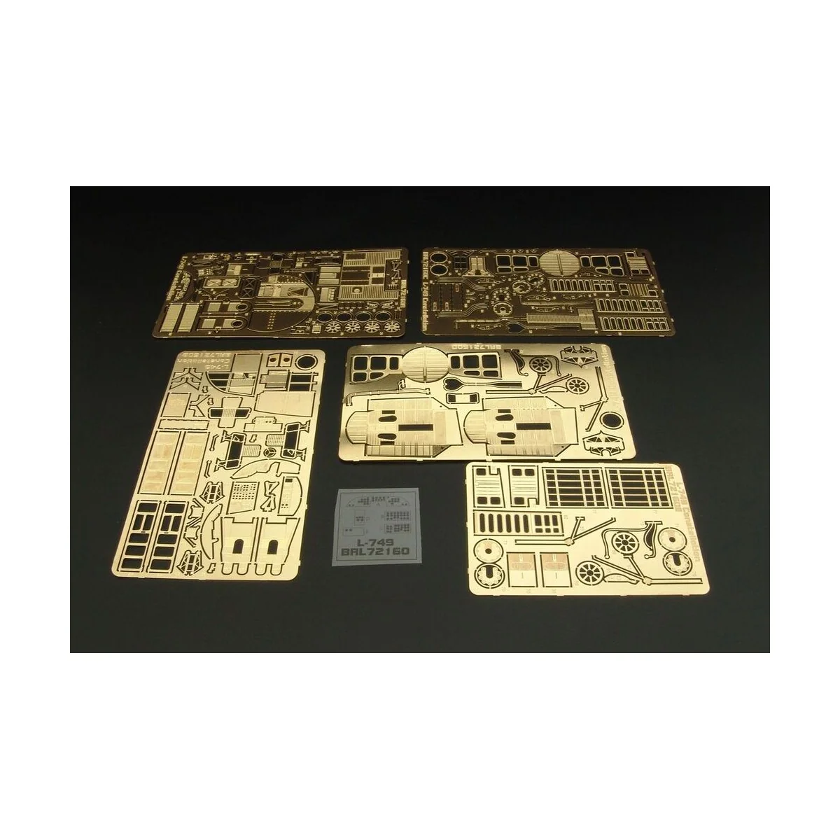 L-749 Constellation (Heller kit), 1/72 - Brengun BRL72160