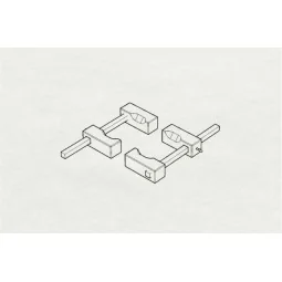 WWII U S Navy Wheel chocks, 1/72 - Brengun BRL72162