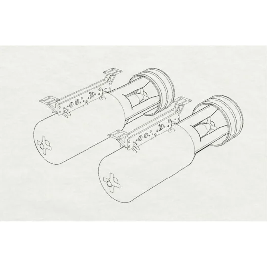 Depth Charge Mk54, 1/72 - Brengun BRL72164