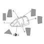 MXY-7 Ohka model 22 Canopy mask (Brengun kit), 1/72 - Brengun BRL72165