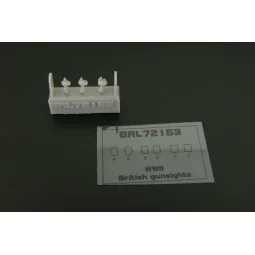 British reflector gunsight WWII, 1/72 - Brengun BRL72163 2