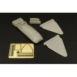 Spitfire Mk VII conversion set, 1/48 - Brengun BRL48002