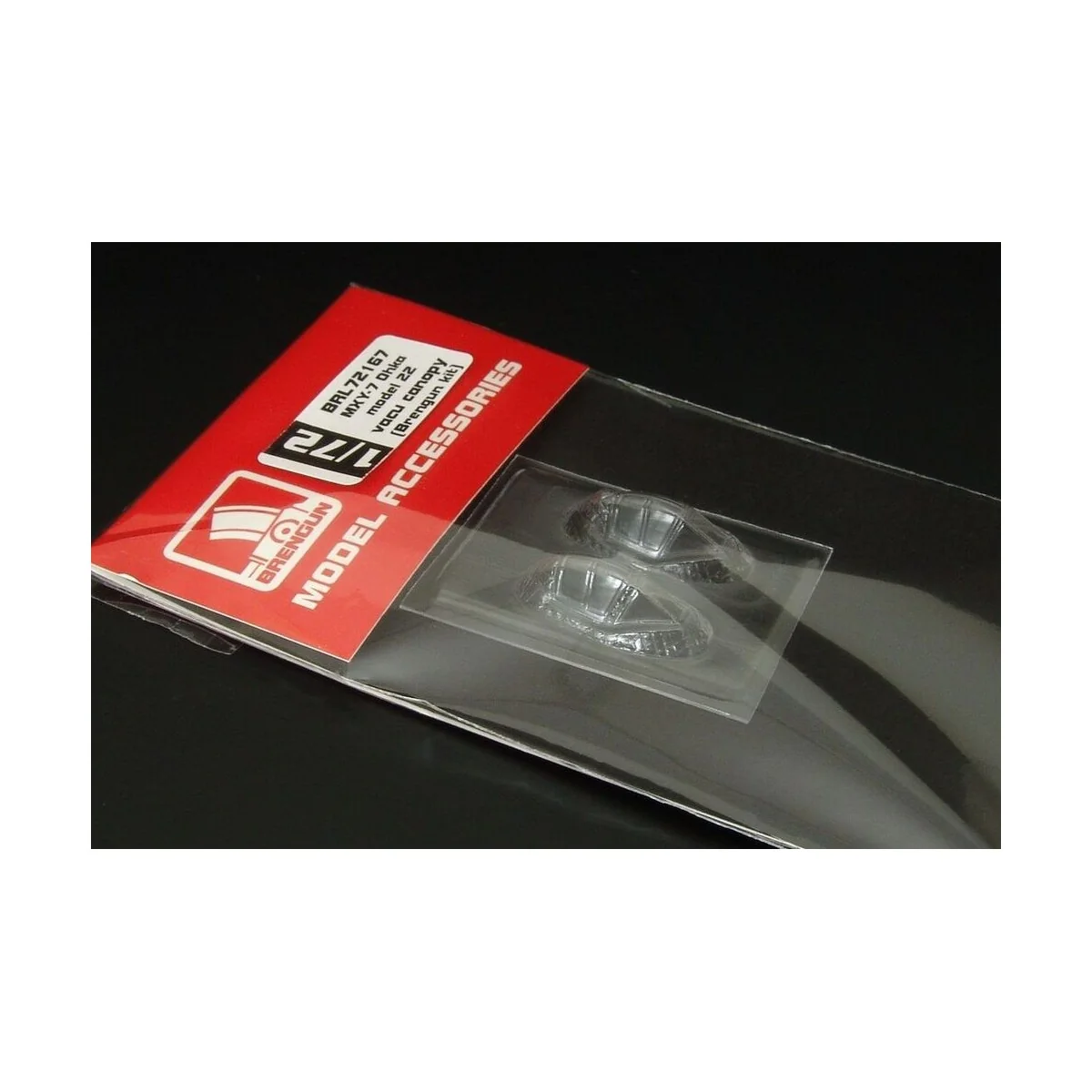 MXY-7 Ohka model 22 vacu canopy (Brengun kit), 1/72 - Brengun BRL72167