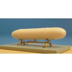British 50gal fuel tank w-rack, 1/48 - Brengun BRL48001 2