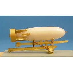 British 500lb bomb with bomb rack, 1/48 - Brengun BRL48003