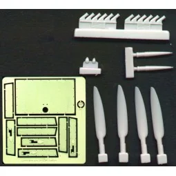 Correction set for ICM Spitfire, 1/48 - Brengun BRL48005