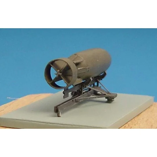 Bomb rack for Spitfire - british 500lb bomb, 1/48 - Brengun BRL48004