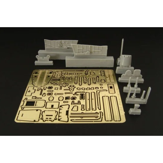 He 162 Salamander interior, 1/48 - Brengun BRL48013