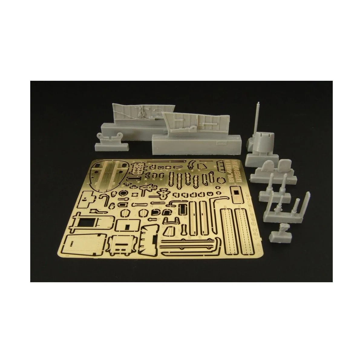 He 162 Salamander interior, 1/48 - Brengun BRL48013