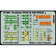 Seatbelts USAF & USN WW.II, 1/72 - Eduard Accessories 73004