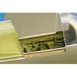 P-40 M, N canopy rails, 1/48 - Brengun BRL48014 2