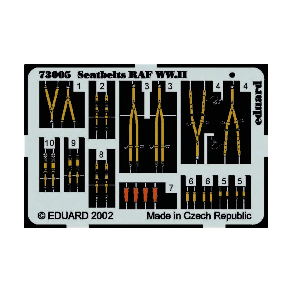 Seatbelts RAF WW.II - Eduard Accessories 73005