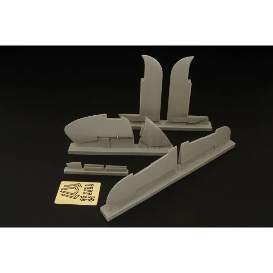 Beaufighter Mk IV -X control surfaces (TAMIYA), 1/48 - Brengun BRL4...