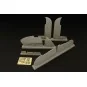 Beaufighter Mk IV -X control surfaces (TAMIYA), 1/48 - Brengun BRL4...