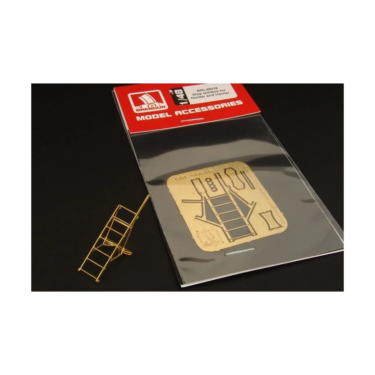 Step ladders for Hunter and Harrier, 1/48 - Brengun BRL48018