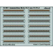 Ammunition Belts 12, 7mm US, 1/72 - Eduard Accessories 73007