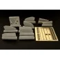F2A Buffalo controls and flaps, 1/48 - Brengun BRL48026