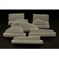 MiG 3 control surfaces (ICM and ALANGER kit), 1/48 - Brengun BRL48027