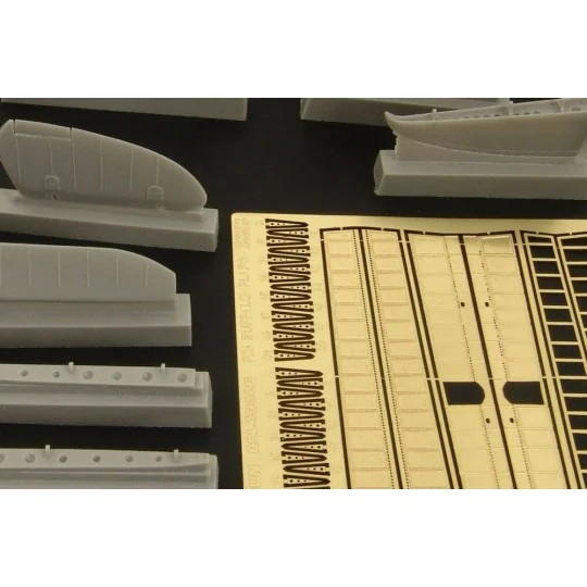 F2A Buffalo controls and flaps, 1/48 - Brengun BRL48026