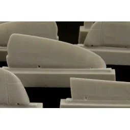 MiG 3 control surfaces (ICM and ALANGER kit), 1/48 - Brengun BRL48027 2