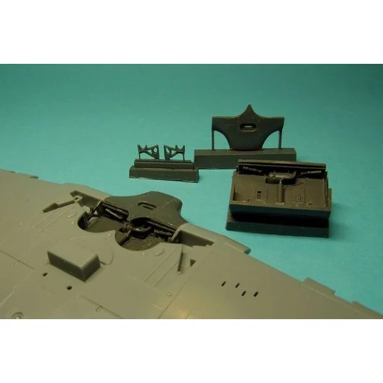 Hurricane Mk I wheel bay, 1/48 - Brengun BRL48029