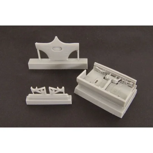 Hurricane Mk I wheel bay, 1/48 - Brengun BRL48029