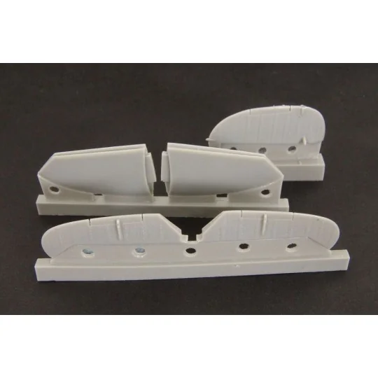 Spitfire MkIX control surfaces - early - for Airfix kit, 1/48 - Bre...