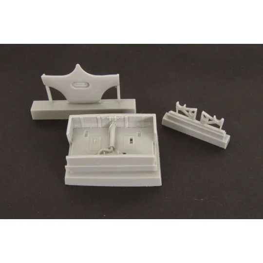Hurricane Mk I wheel bay, 1/48 - Brengun BRL48029
