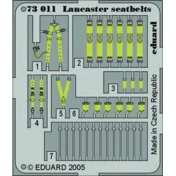 Lancaster seatbelts 73011 - Eduard Accessories 73011