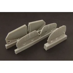 Spitfire MkIX control surfaces - early - for Airfix kit, 1/48 - Bre... 2