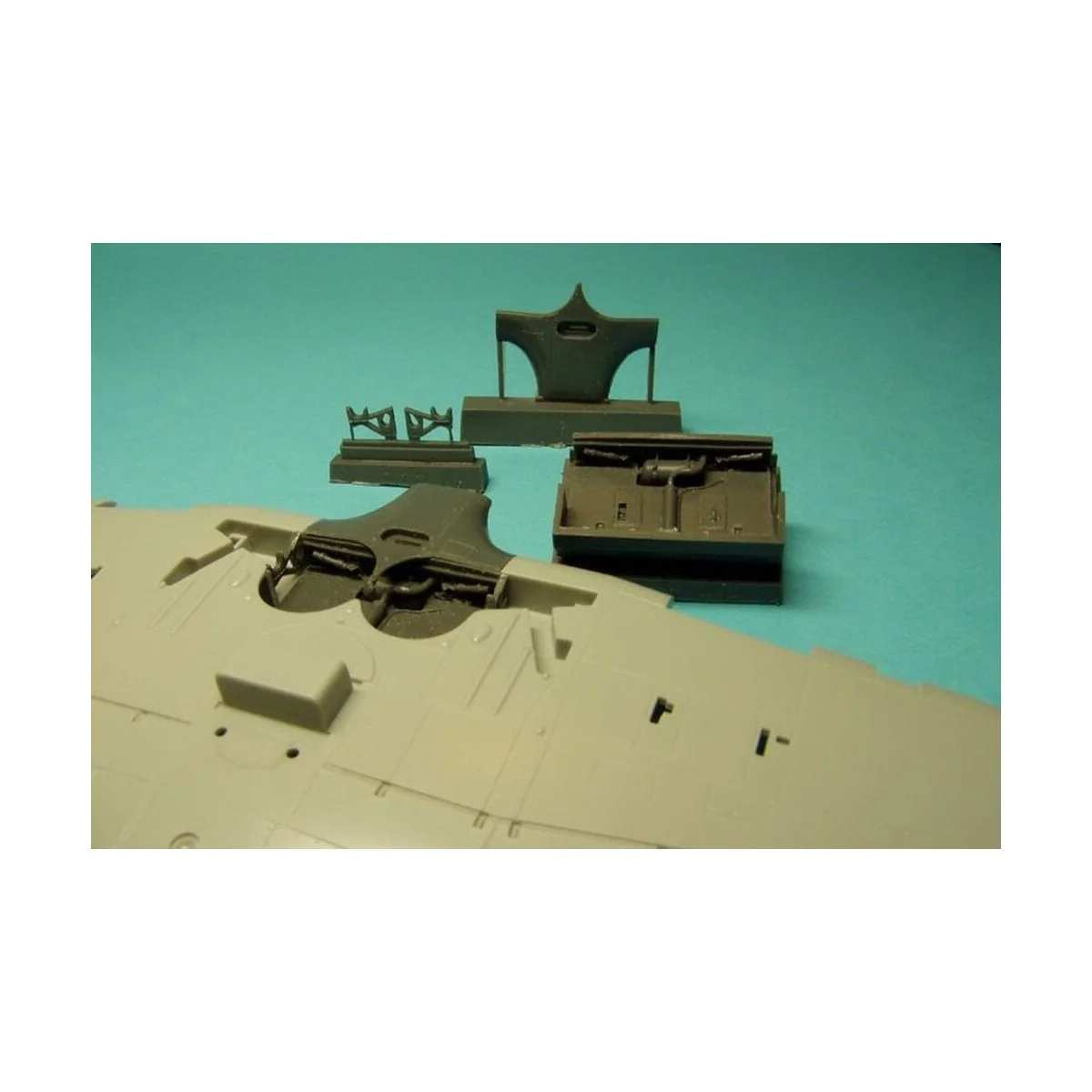 Hurricane Mk II, IV wheel bay, 1/48 - Brengun BRL48032