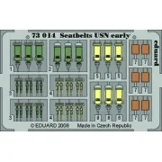 Seatbelts USN early, 1/72 - Eduard Accessories 73014