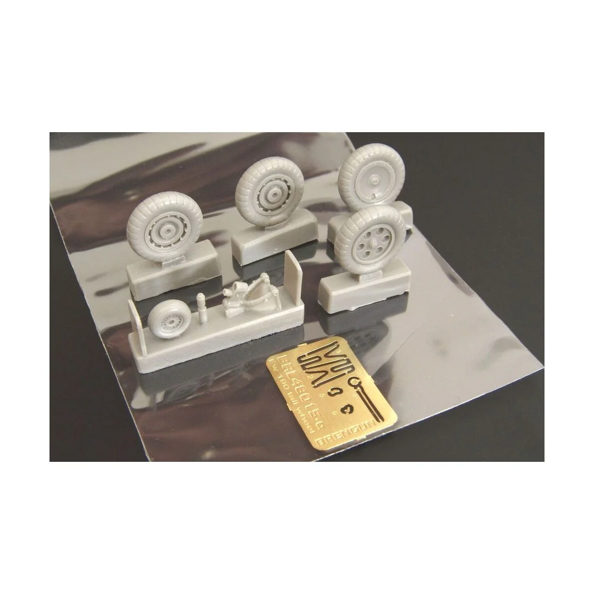 Wheels for Fw190 EARLY -LATE, 1/48 - Brengun BRL48037